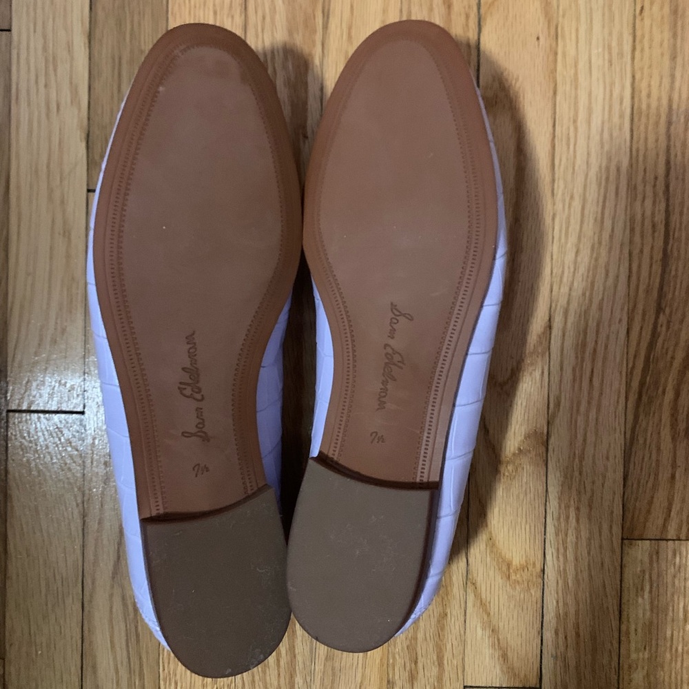 Sam Edelman Loraine Bit Loafer. Sz 7.5M. Misty Lilac, crocodile prnt. Never worn - Picture 13 of 14